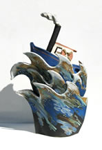 Terri Smart at Clandon Pottery - The Artist